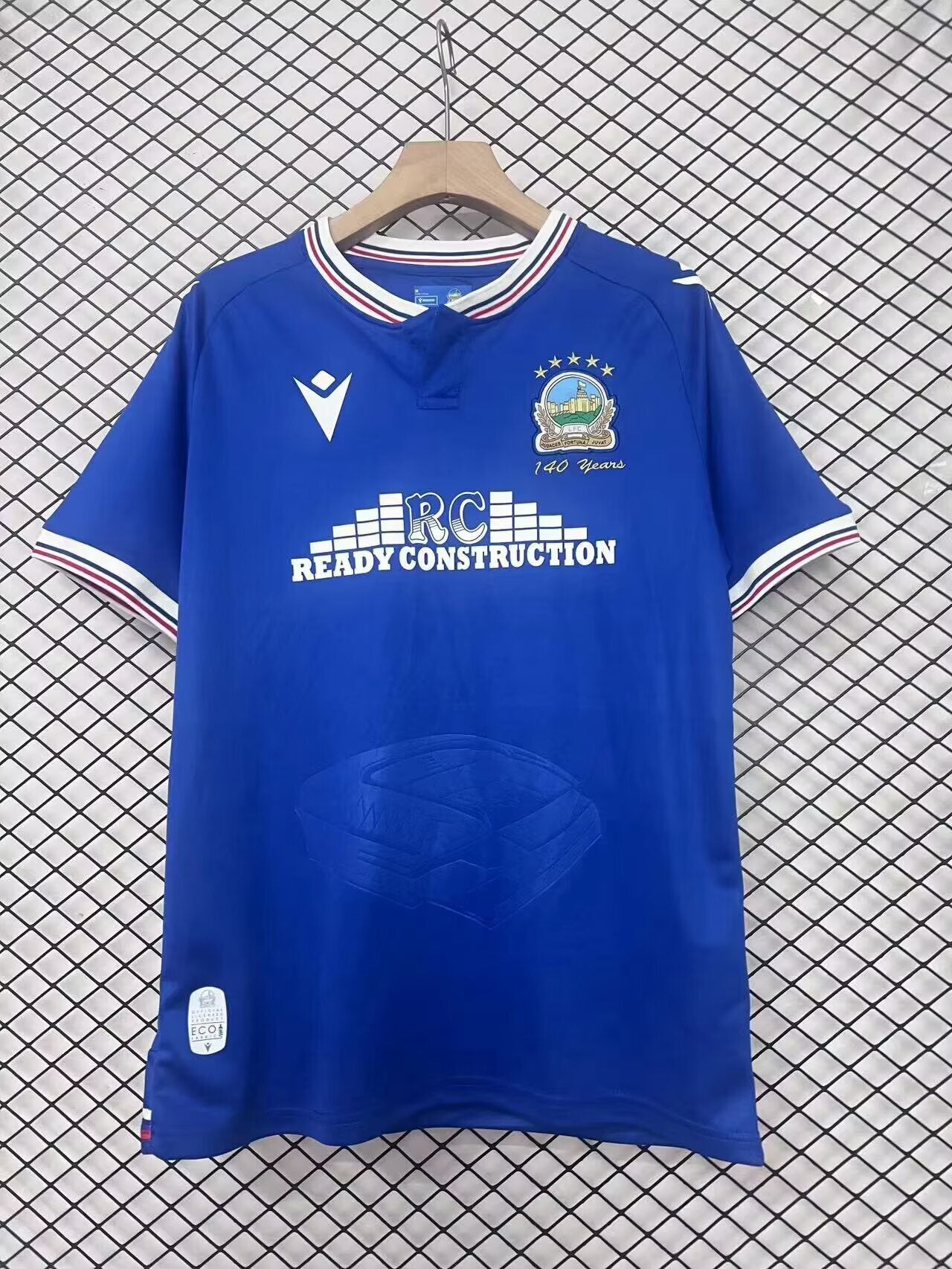 Maillot Linfield 140th anniversaire